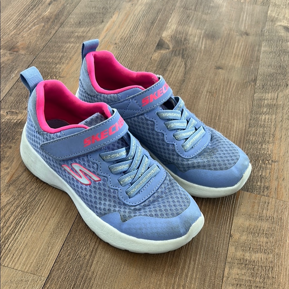 Skechers Blue and Pink Kids' Sneakers